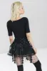 Chai Mini Skirt [BLACK/BLACK] sold by Vampire Freaks