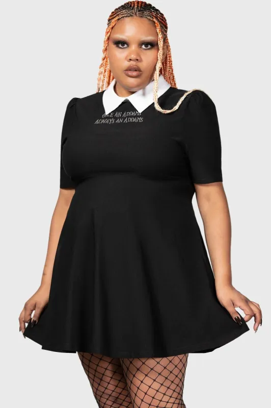 Blackest Heart Skater Dress [PLUS] sold by Vampire Freaks