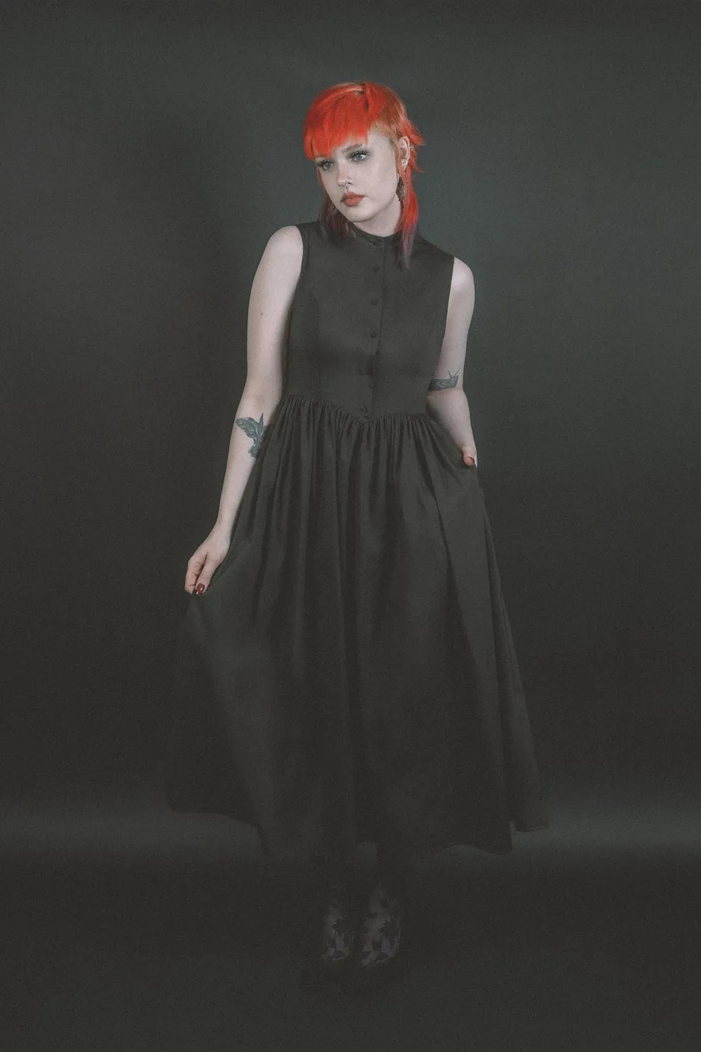Solitary Shadow Dress sold by Vampire Freaks product image thumbnail 3