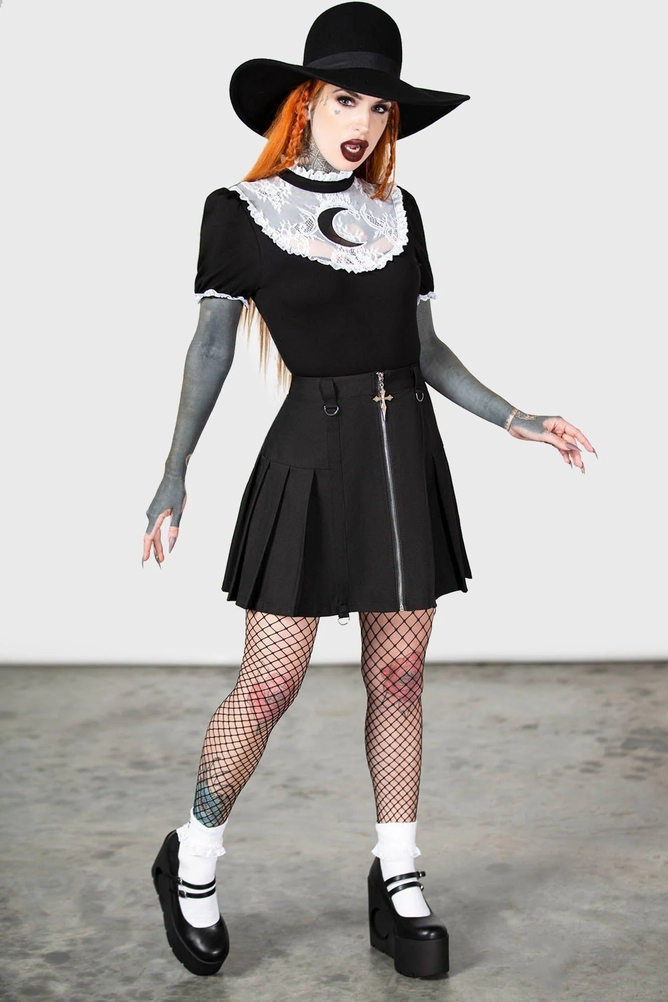 Wish Upon A Moon Top sold by Vampire Freaks product image thumbnail 3