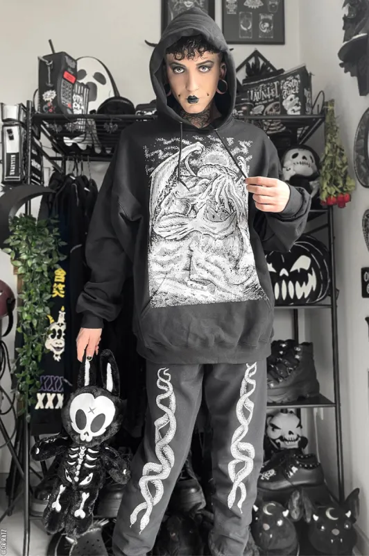 Cthulhu's Wrath Hoodie [Zipper or Pullover] sold by Vampire Freaks