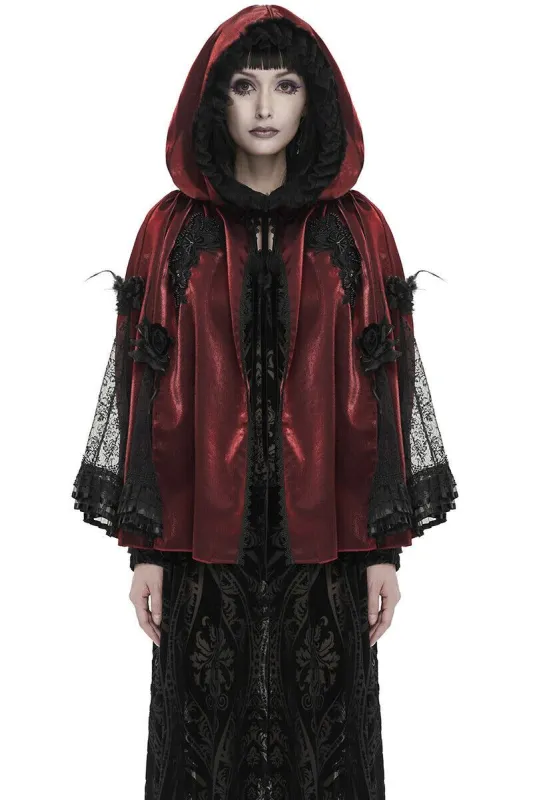 Dead Riding Hood Cloak [SCARLET] sold by Vampire Freaks