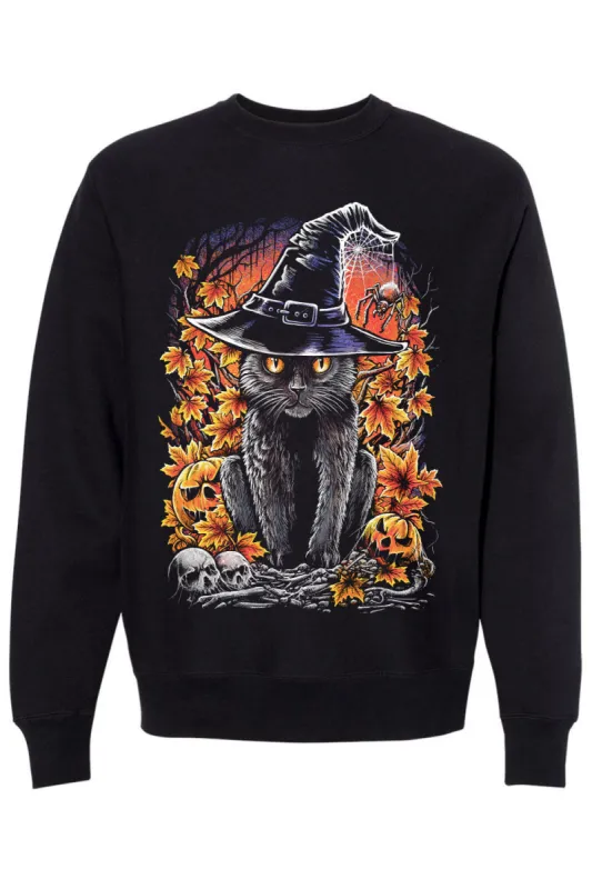 Witch's Familiar Sweatshirt sold by Vampire Freaks