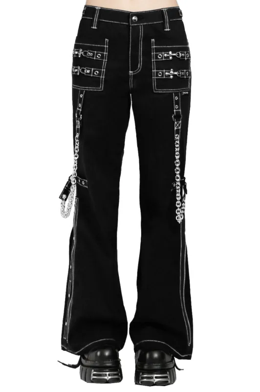 Tripp NYC Night Pants [Black/White] sold by Vampire Freaks