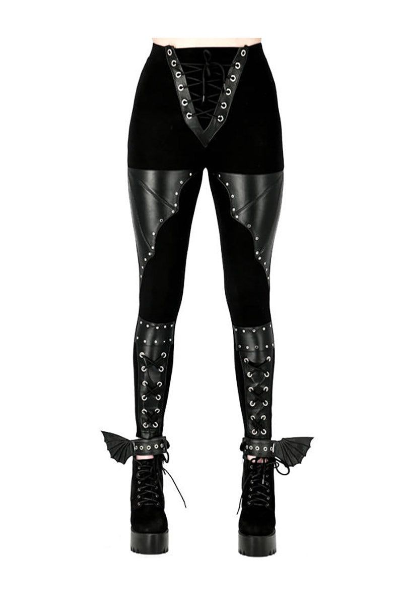 Bat Leggings sold by Vampire Freaks product image thumbnail 2