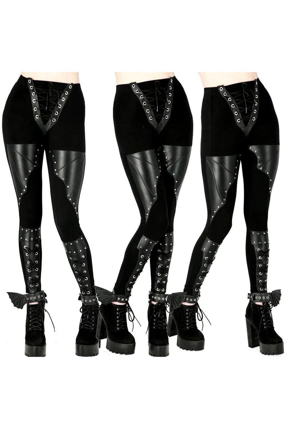 Bat Leggings sold by Vampire Freaks product image thumbnail 5