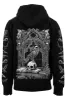 Quoth the Raven Hoodie [GRAY] [Zipper or Pullover] sold by Vampire Freaks