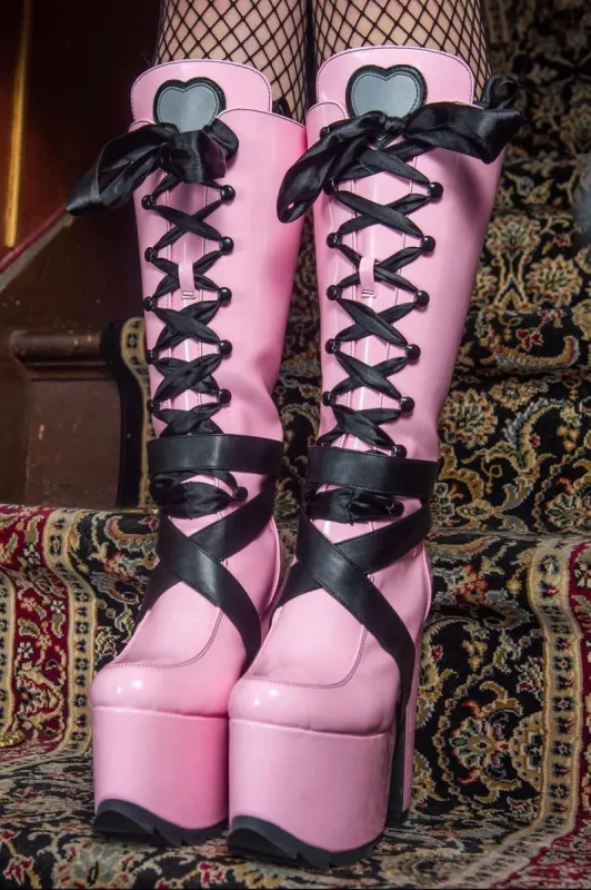 Monster High Vamp Platforms [PINK/BLACK] sold by Vampire Freaks