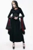 Blood Crimson Satin-Lined Cloak sold by Vampire Freaks