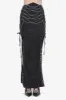 Night Ritual Leg Slit Maxi Skirt sold by Vampire Freaks