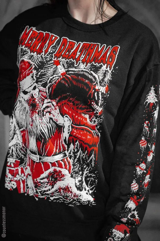 Merry Deathmas Christmas Tee [Multiple Styles Available] sold by Vampire Freaks