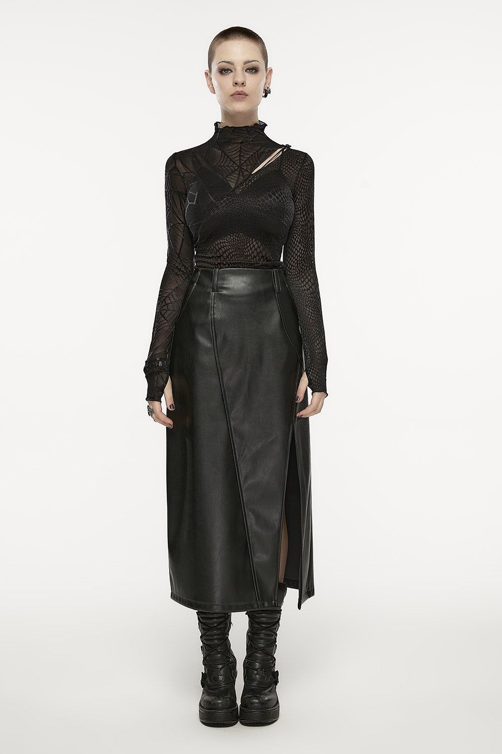 Macabre Mesh Top sold by Vampire Freaks product image thumbnail 2