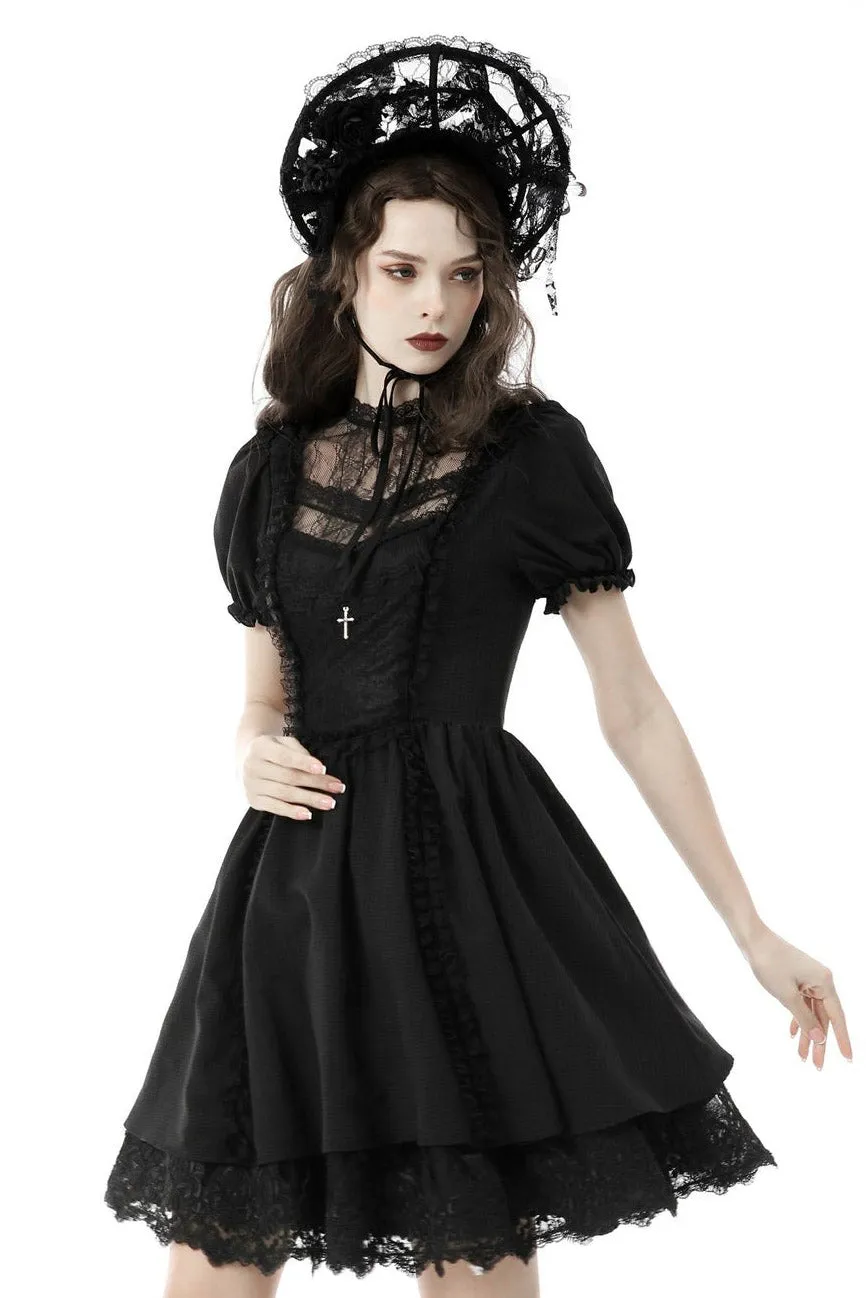 Puffed Sleeve Mini Dress sold by Vampire Freaks product image thumbnail 2