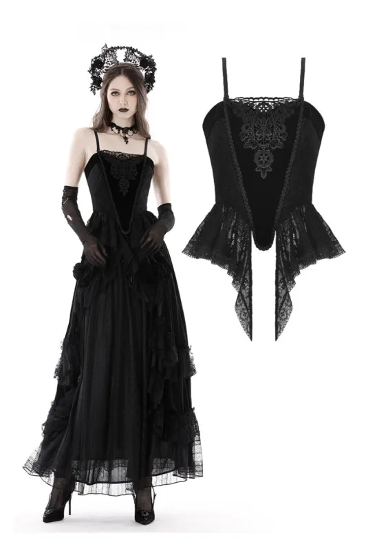 Beautiful Death Corset Top sold by Vampire Freaks