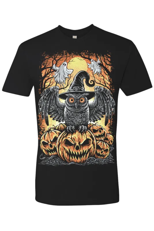 Halloween Owl T-shirt sold by Vampire Freaks
