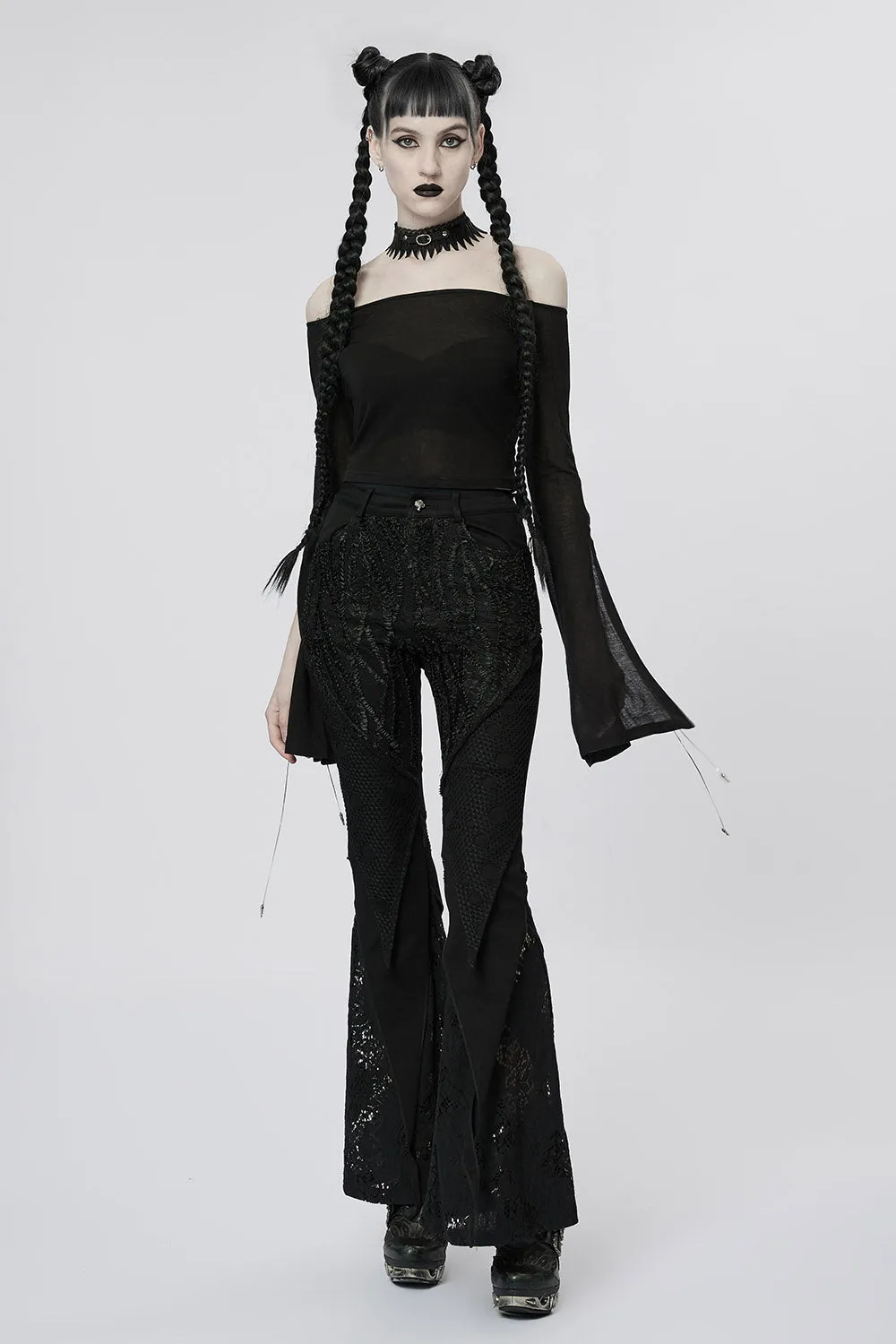 Solstice Witch Bell Bottoms sold by Vampire Freaks product image thumbnail 4