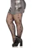 Night Witch Fishnet Tights [PLUS SIZE] sold by Vampire Freaks