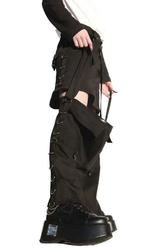 YRUFO Mecha Skirt [BLACK] sold by Vampire Freaks