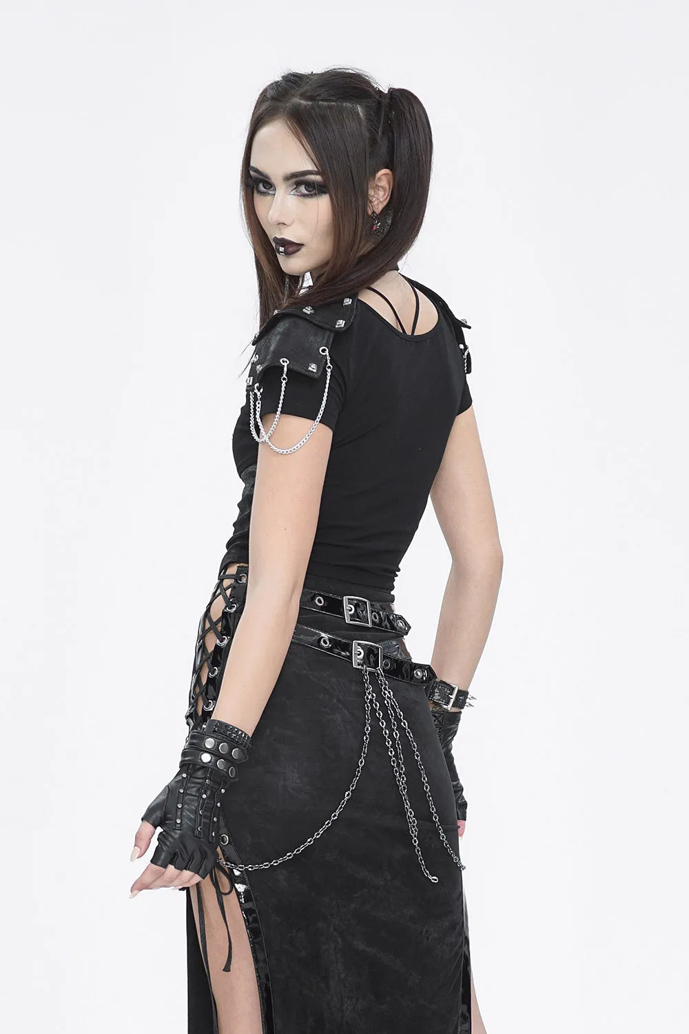 Athena Shoulder Armor Top sold by Vampire Freaks product image thumbnail 4