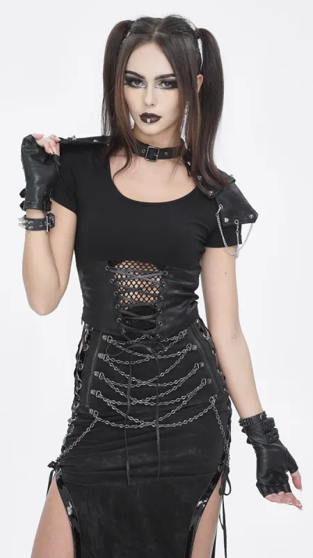 Athena Shoulder Armor Top sold by Vampire Freaks