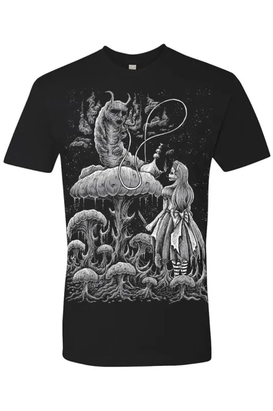 Alice and the Caterpillar T-shirt sold by Vampire Freaks