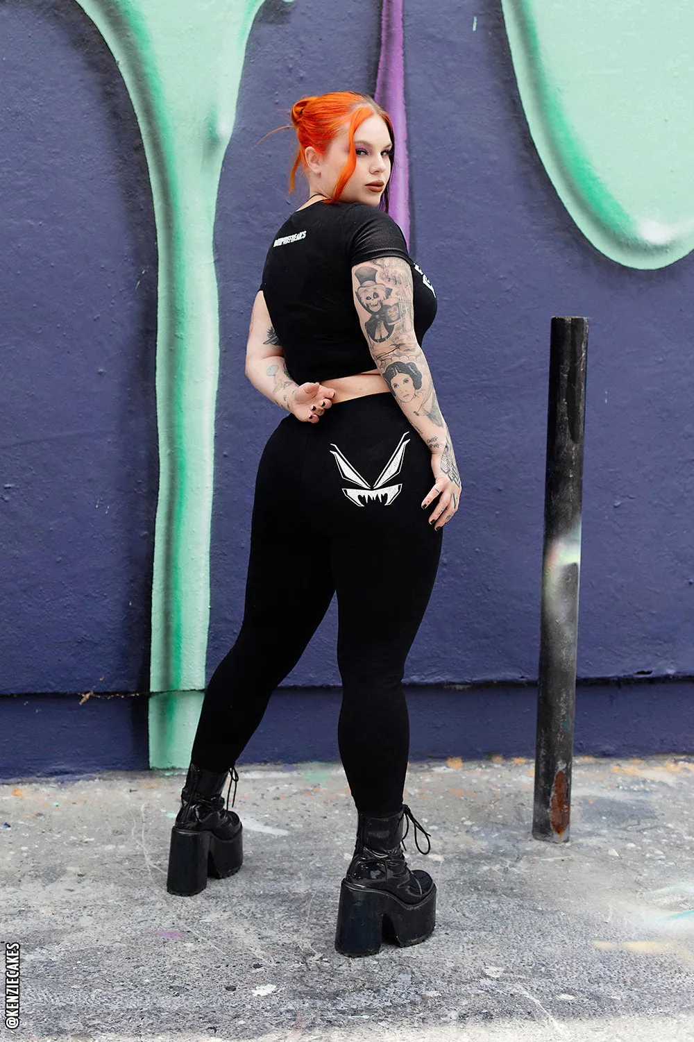 Zombunny Leggings sold by Vampire Freaks product image thumbnail 4