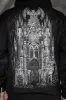 Gargoyle Cathedral Hoodie [METALLIC SILVER] sold by Vampire Freaks