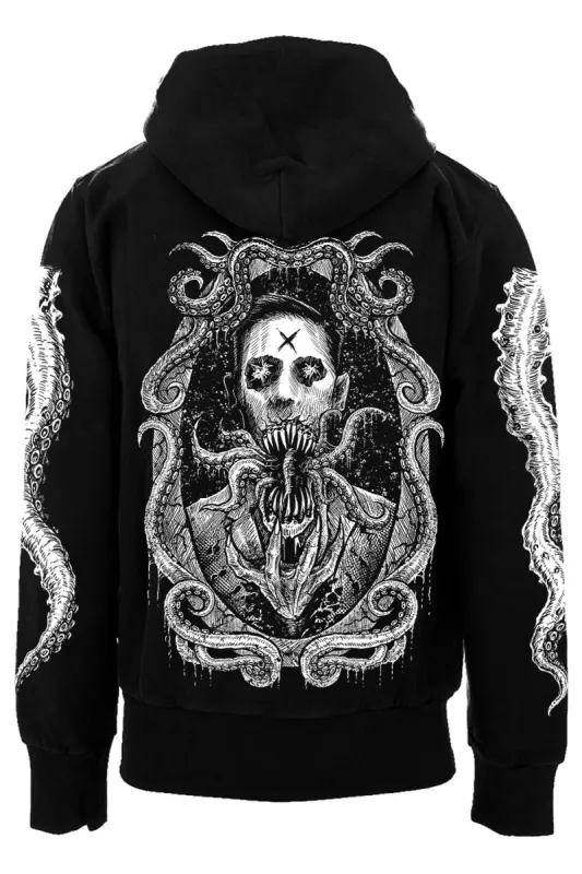 H.P. Lovecraft Hoodie [Zipper or Pullover] sold by Vampire Freaks