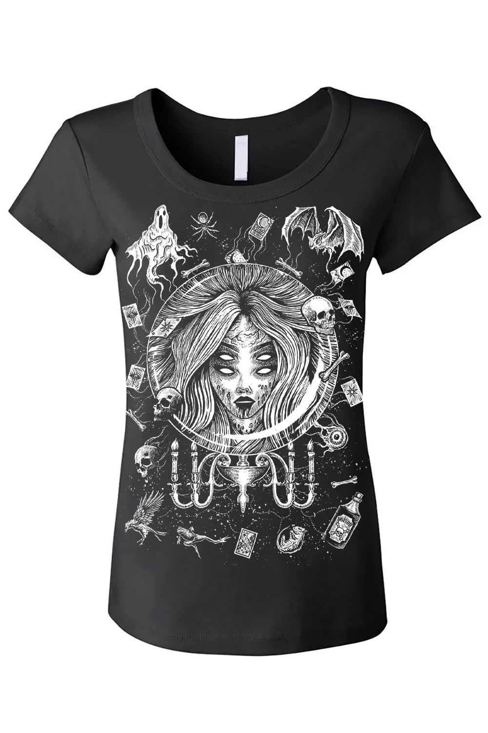 Fortune Teller T-shirt sold by Vampire Freaks product image thumbnail 4