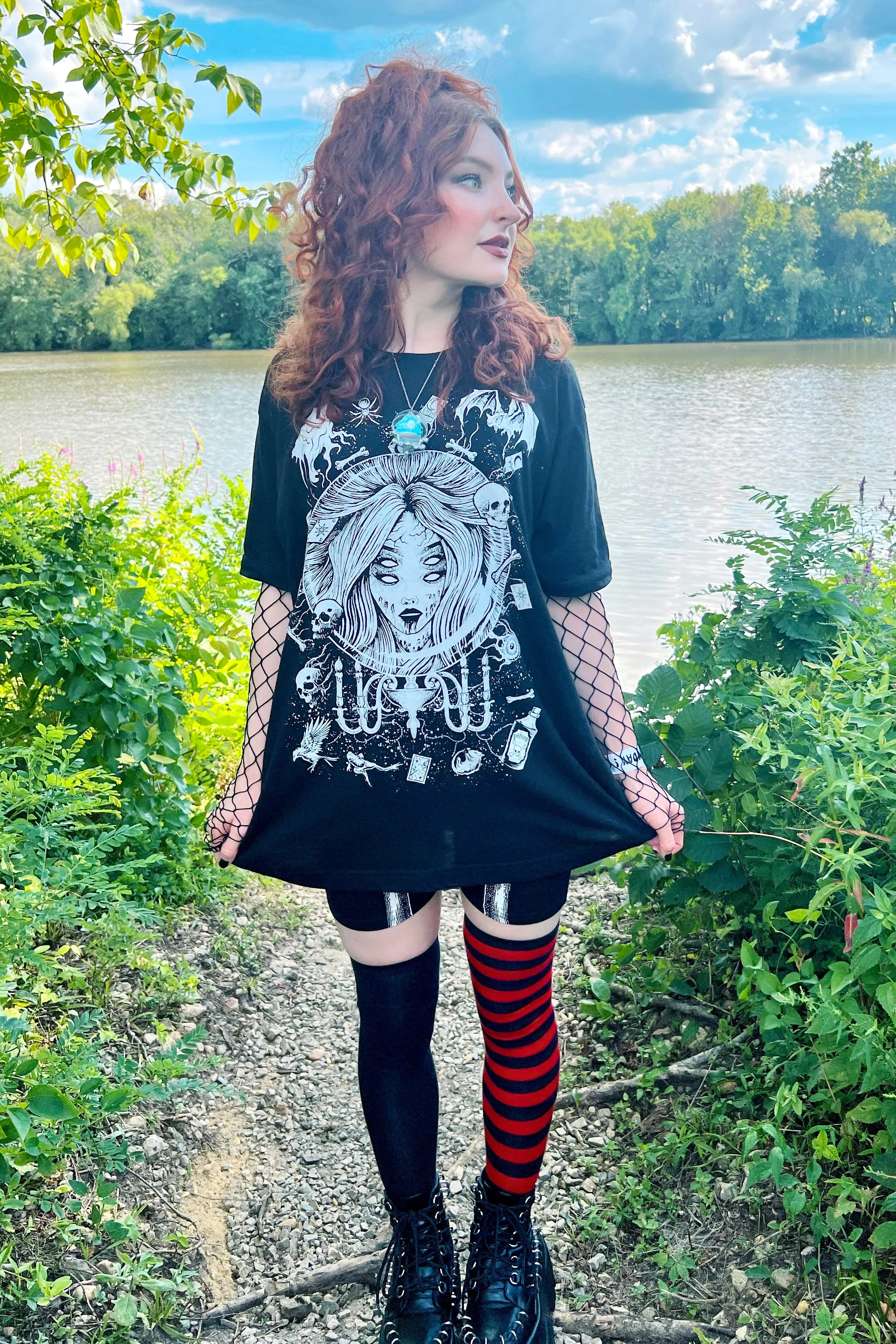 Fortune Teller T-shirt sold by Vampire Freaks product image thumbnail 2