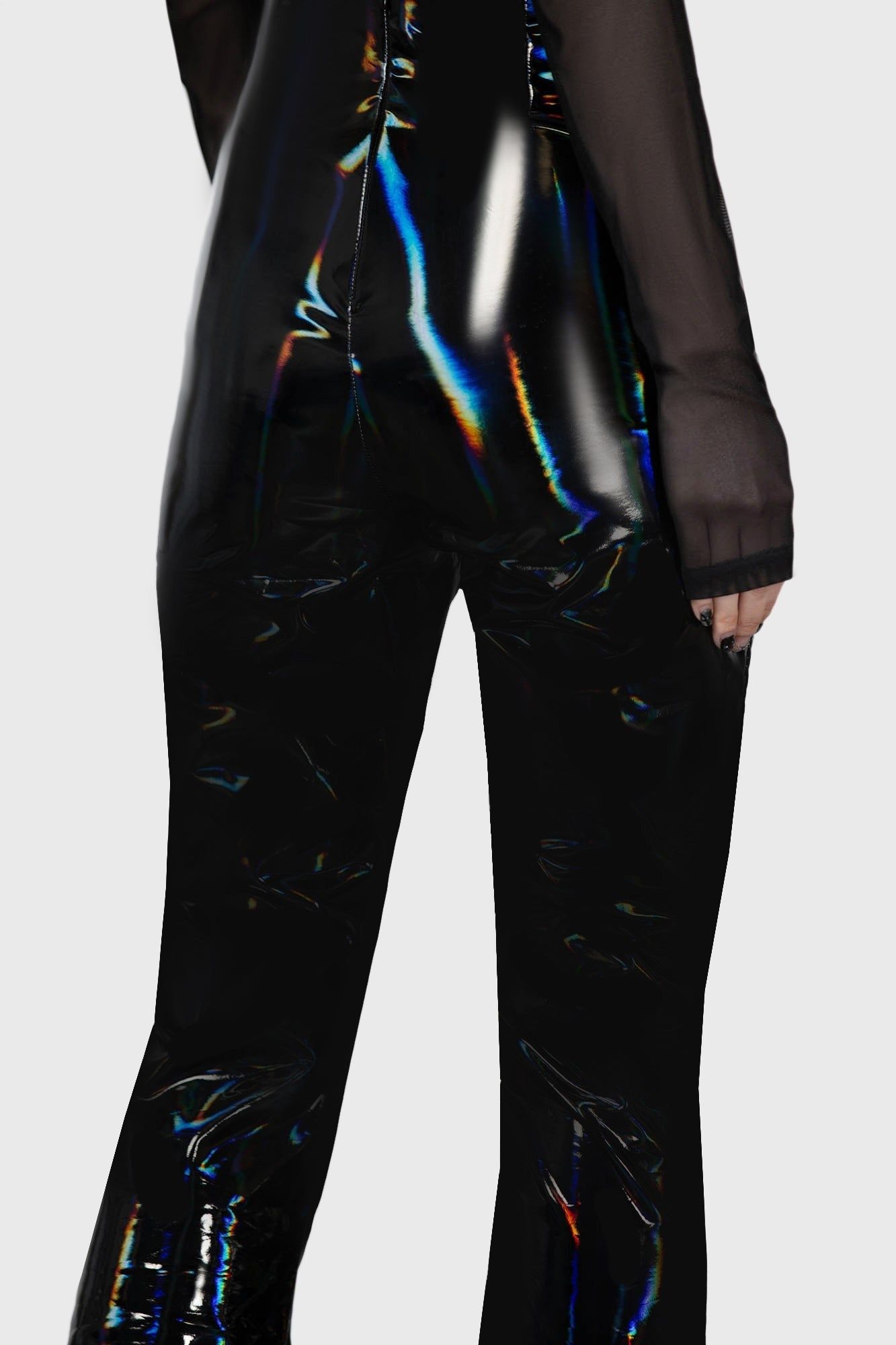Rainbow A'Blaze Trousers sold by Vampire Freaks product image thumbnail 4