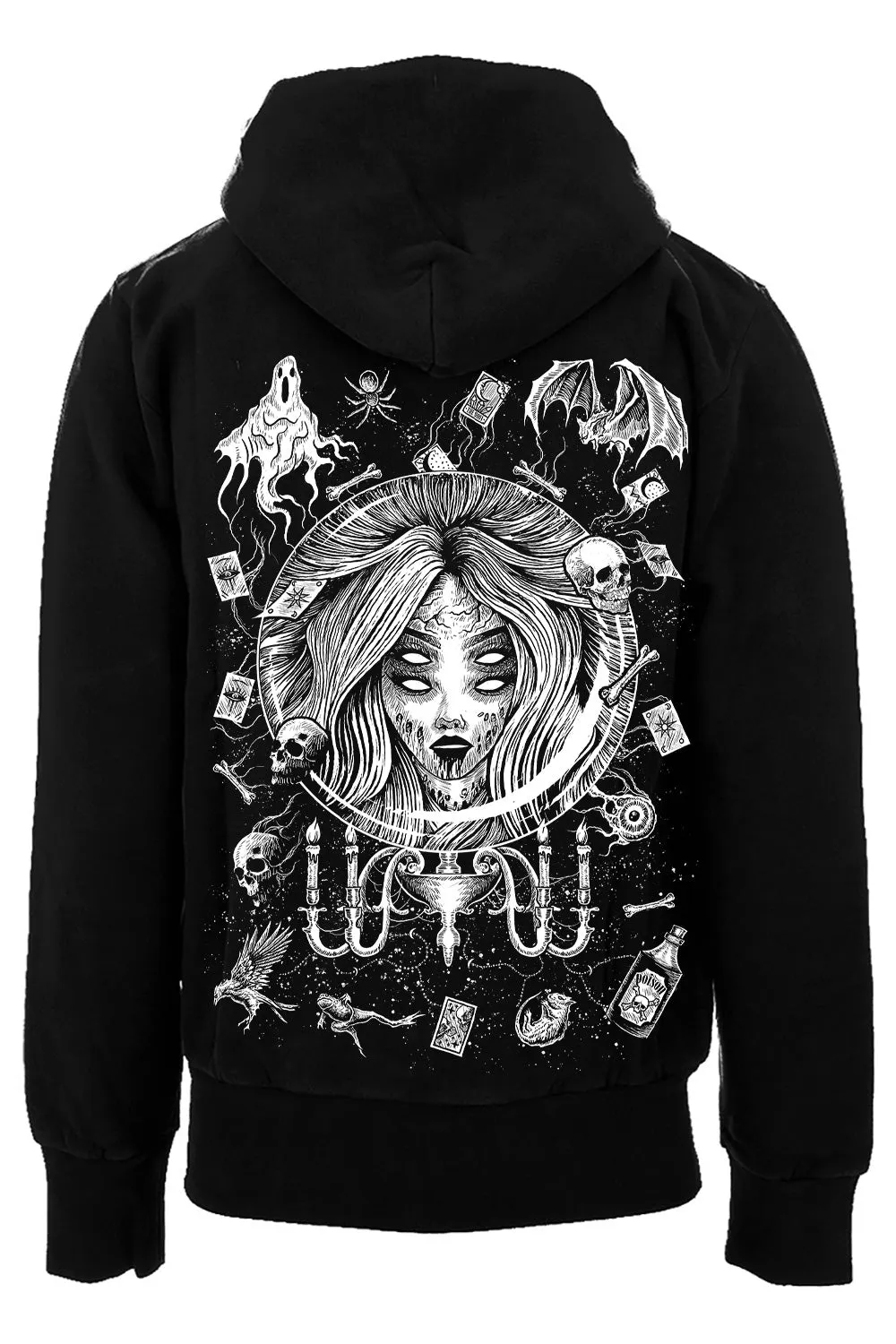 Fortune Teller Hoodie sold by Vampire Freaks product image thumbnail 3