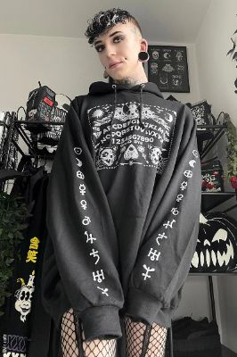 Purranormal Spirit Board Hoodie [Zipper or Pullover] sold by Vampire Freaks
