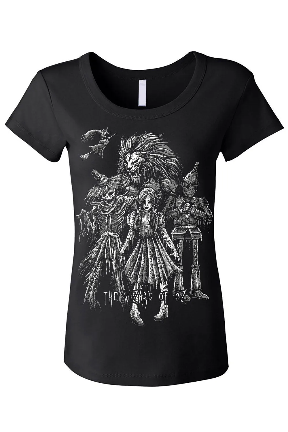 Dark Wizard of Oz T-shirt sold by Vampire Freaks product image thumbnail 2