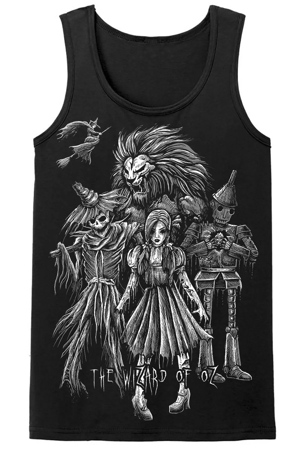 Dark Wizard of Oz T-shirt sold by Vampire Freaks product image thumbnail 4