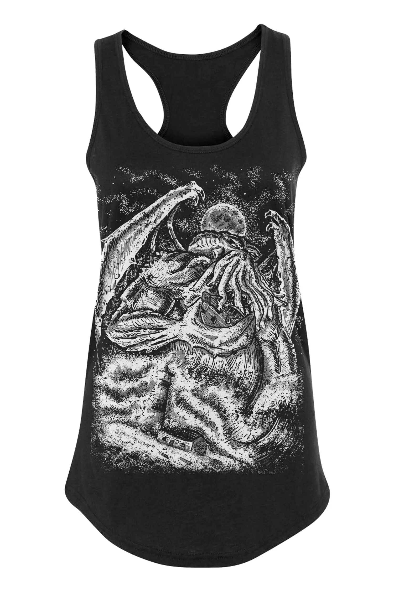 Cthulhu's Wrath T-shirt sold by Vampire Freaks product image thumbnail 3
