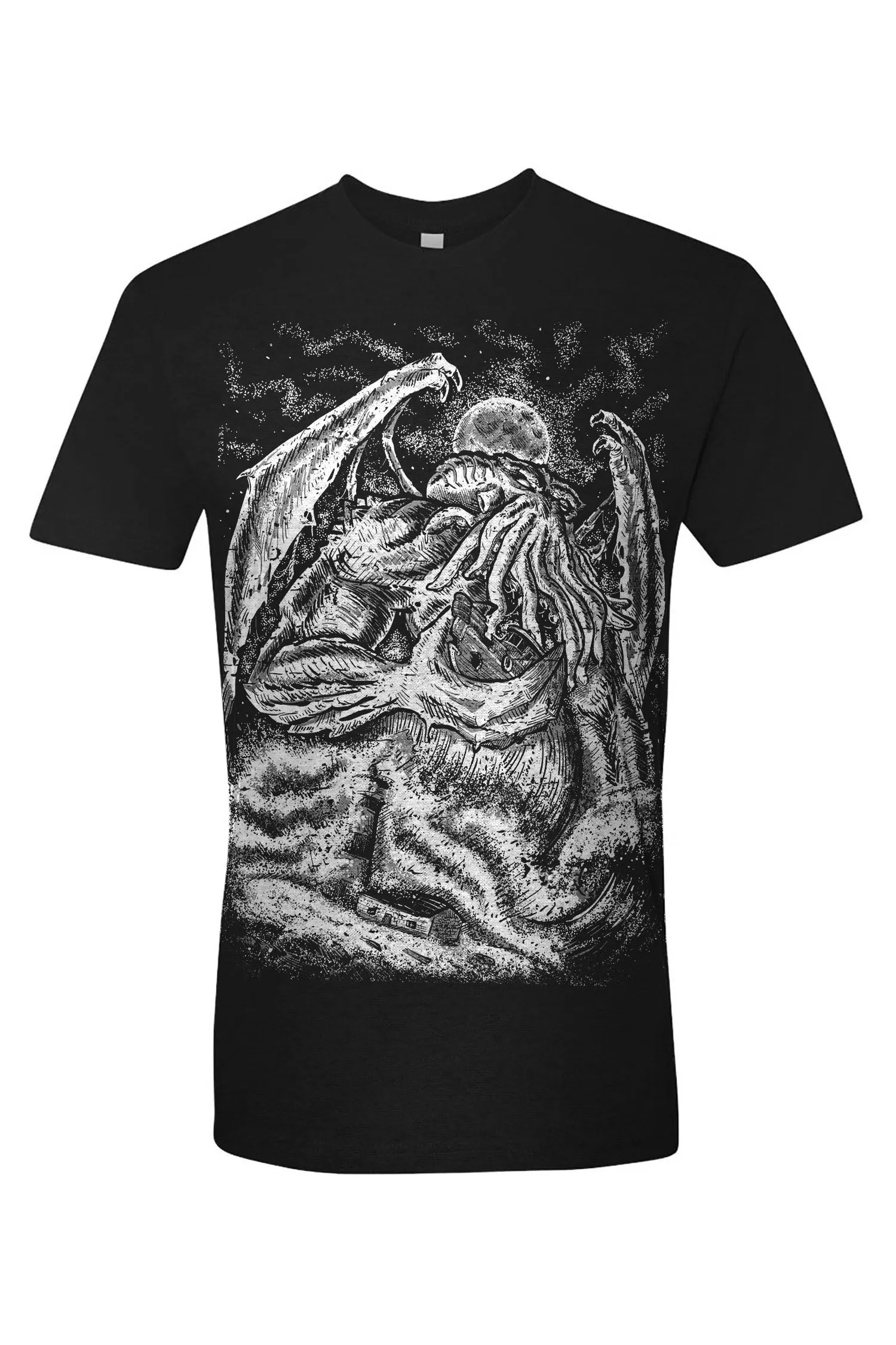Cthulhu's Wrath T-shirt sold by Vampire Freaks product image thumbnail 2