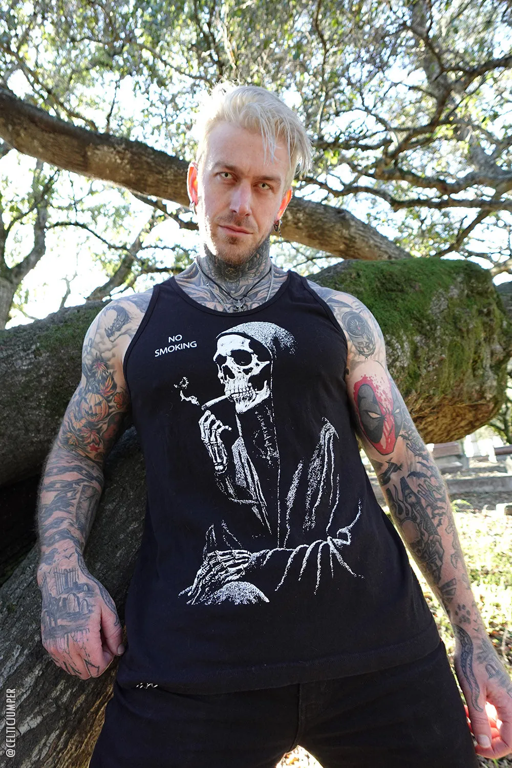 No Smoking T-shirt sold by Vampire Freaks product image thumbnail 2