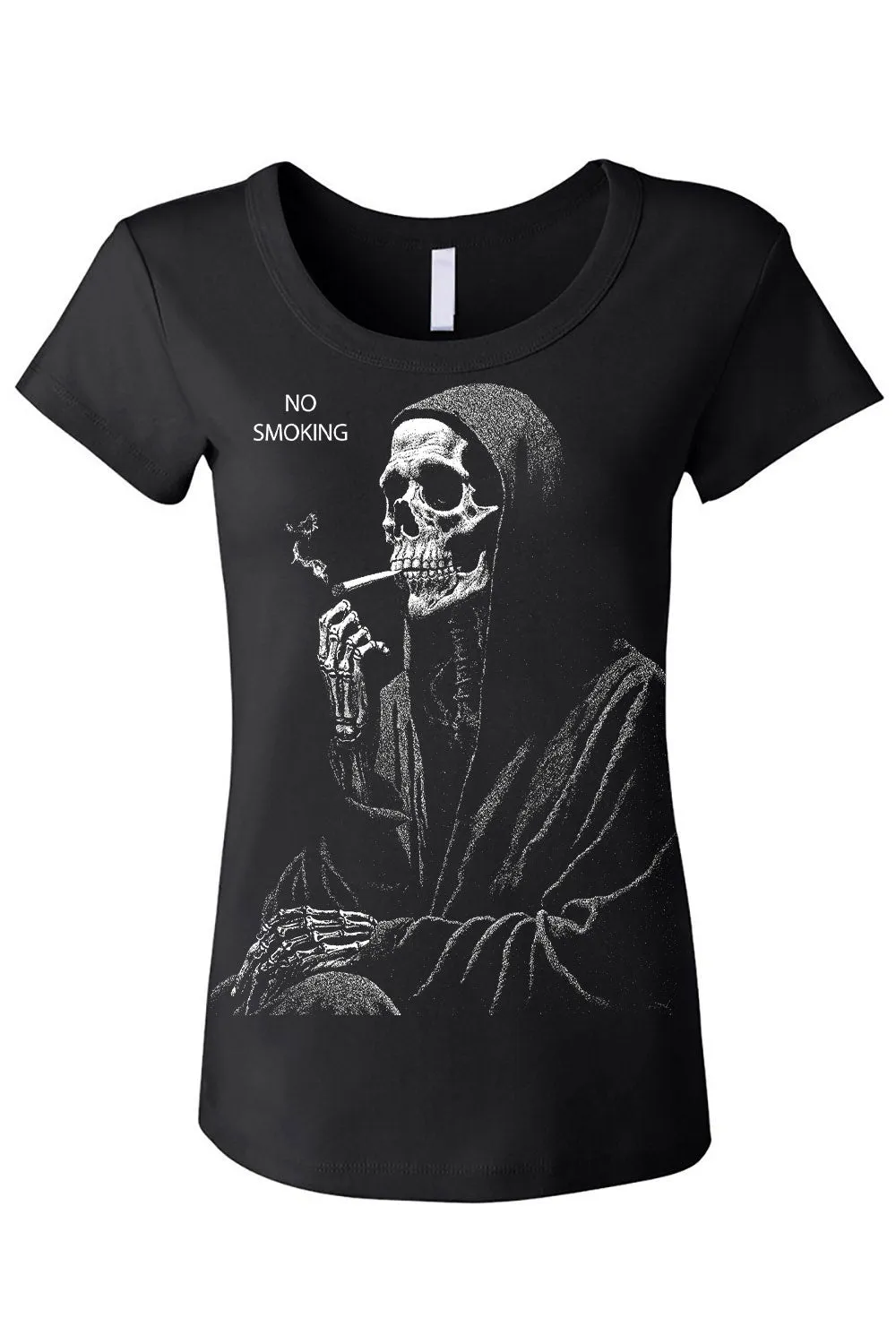 No Smoking T-shirt sold by Vampire Freaks product image thumbnail 4