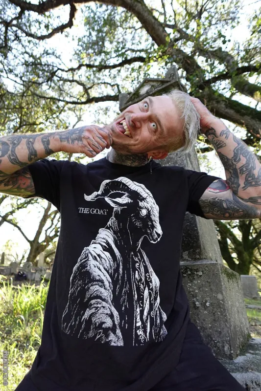 The GOAT Tee sold by Vampire Freaks