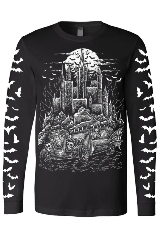 Hot Rod Hearse Tee [Multiple Styles Available] sold by Vampire Freaks