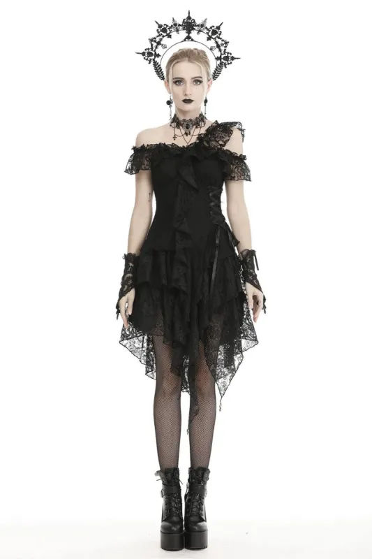 Black Saint Gothic Lace Dress sold by Vampire Freaks