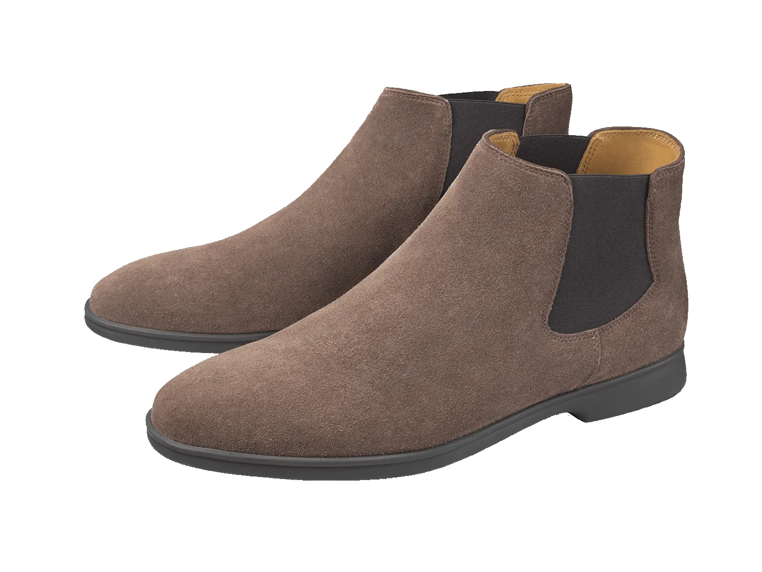 Rover Boots in Deep Taupe Glove Suede Dark Sole sold by Baudoin & Lange product image thumbnail 3
