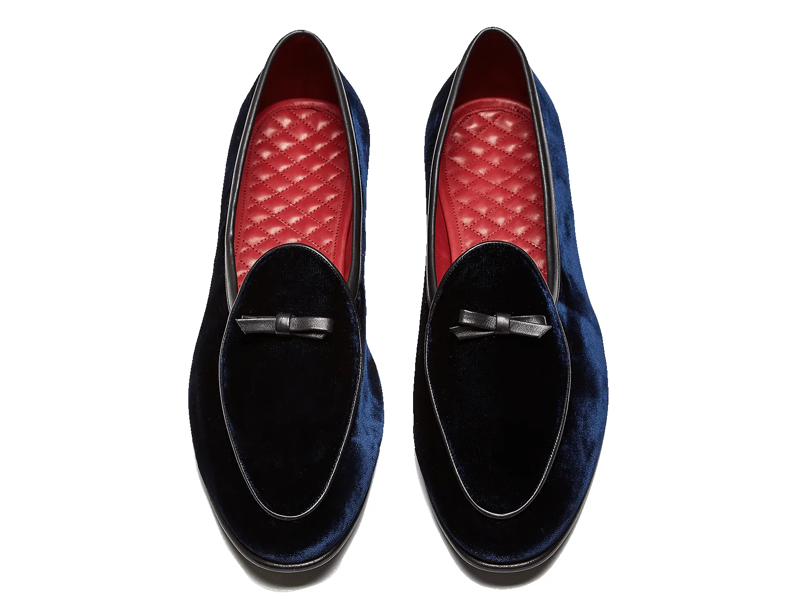 Sagan Bow in Midnight Navy Velvet sold by Baudoin & Lange product image thumbnail 3