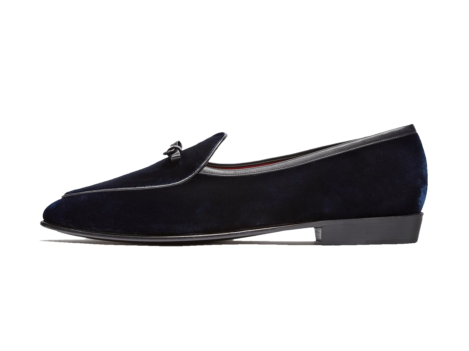 Sagan Bow in Midnight Navy Velvet sold by Baudoin & Lange product image thumbnail 2