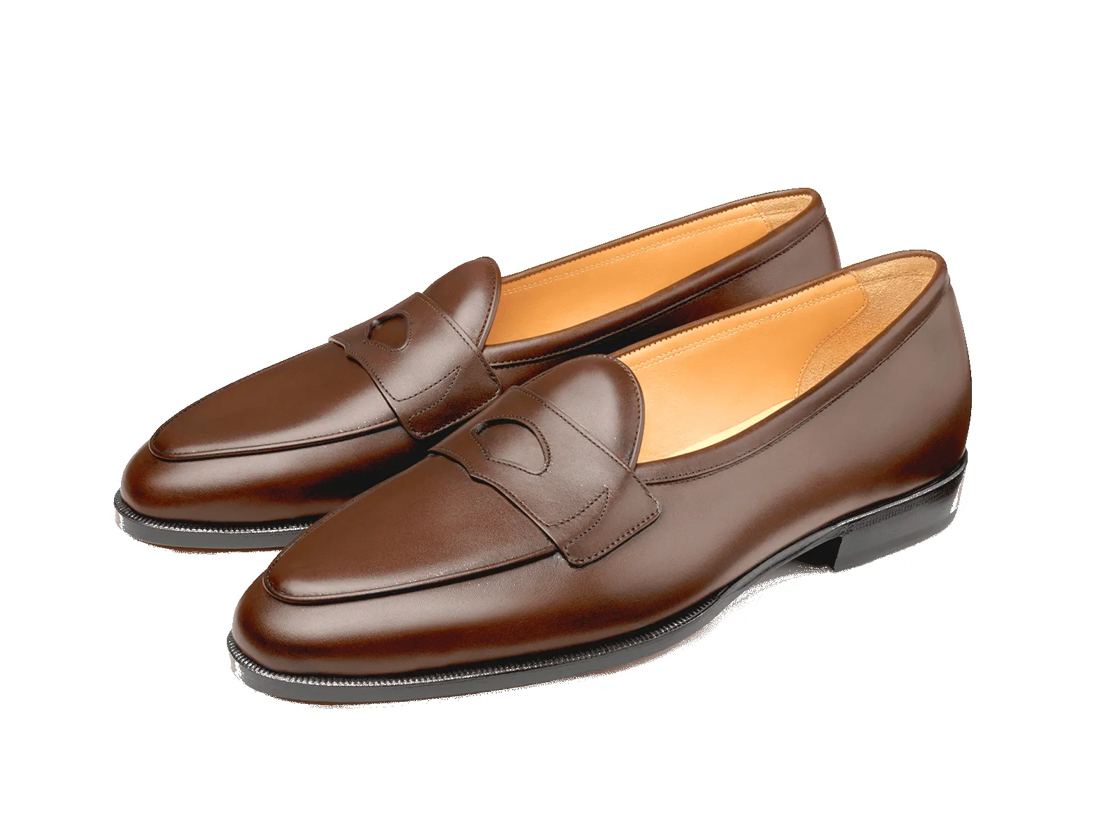 Grand Fleurus Penny Loafers in Tawny Noble Calf sold by Baudoin & Lange product image thumbnail 4