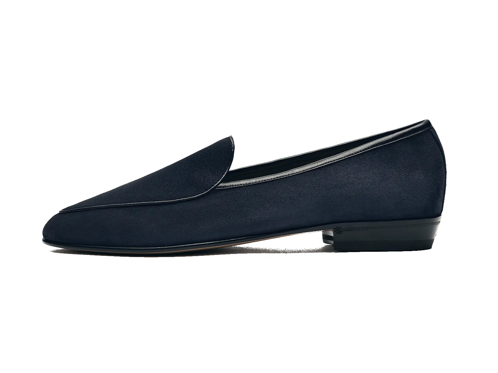 Sagan Classic Loafers in Midnight Navy Asteria Suede sold by Baudoin & Lange product image thumbnail 3