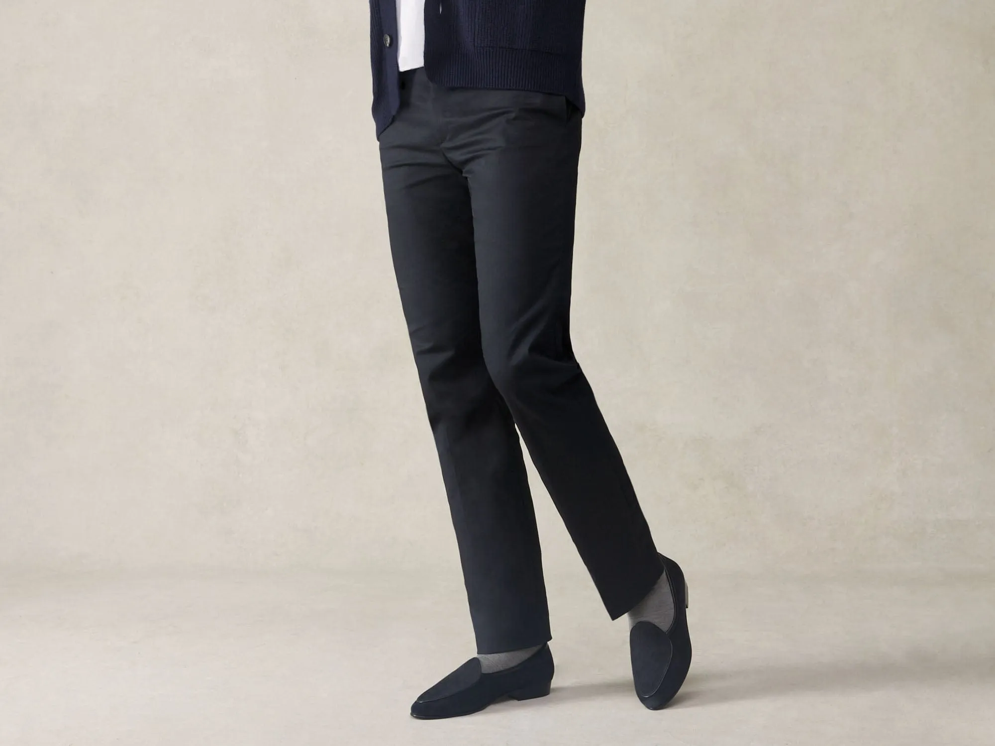 Sagan Classic Loafers in Midnight Navy Asteria Suede sold by Baudoin & Lange product image thumbnail 4