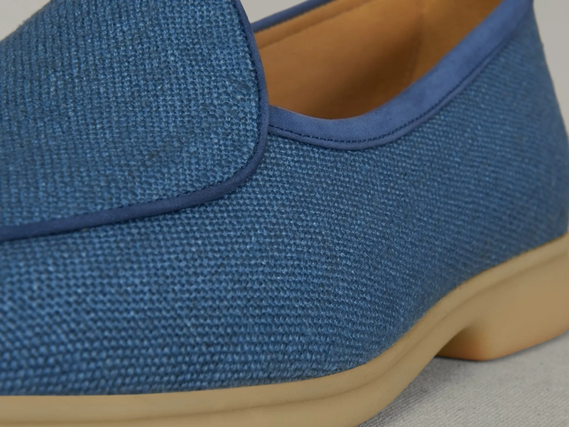 Stride Loafers in Bleu Celadon Merlinen sold by Baudoin & Lange product image thumbnail 3