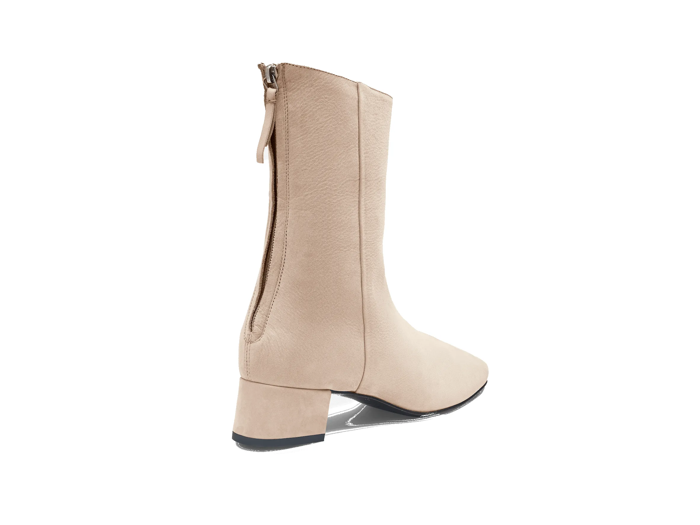 Debbie High Boots in Beige Nubuck sold by Baudoin & Lange product image thumbnail 3